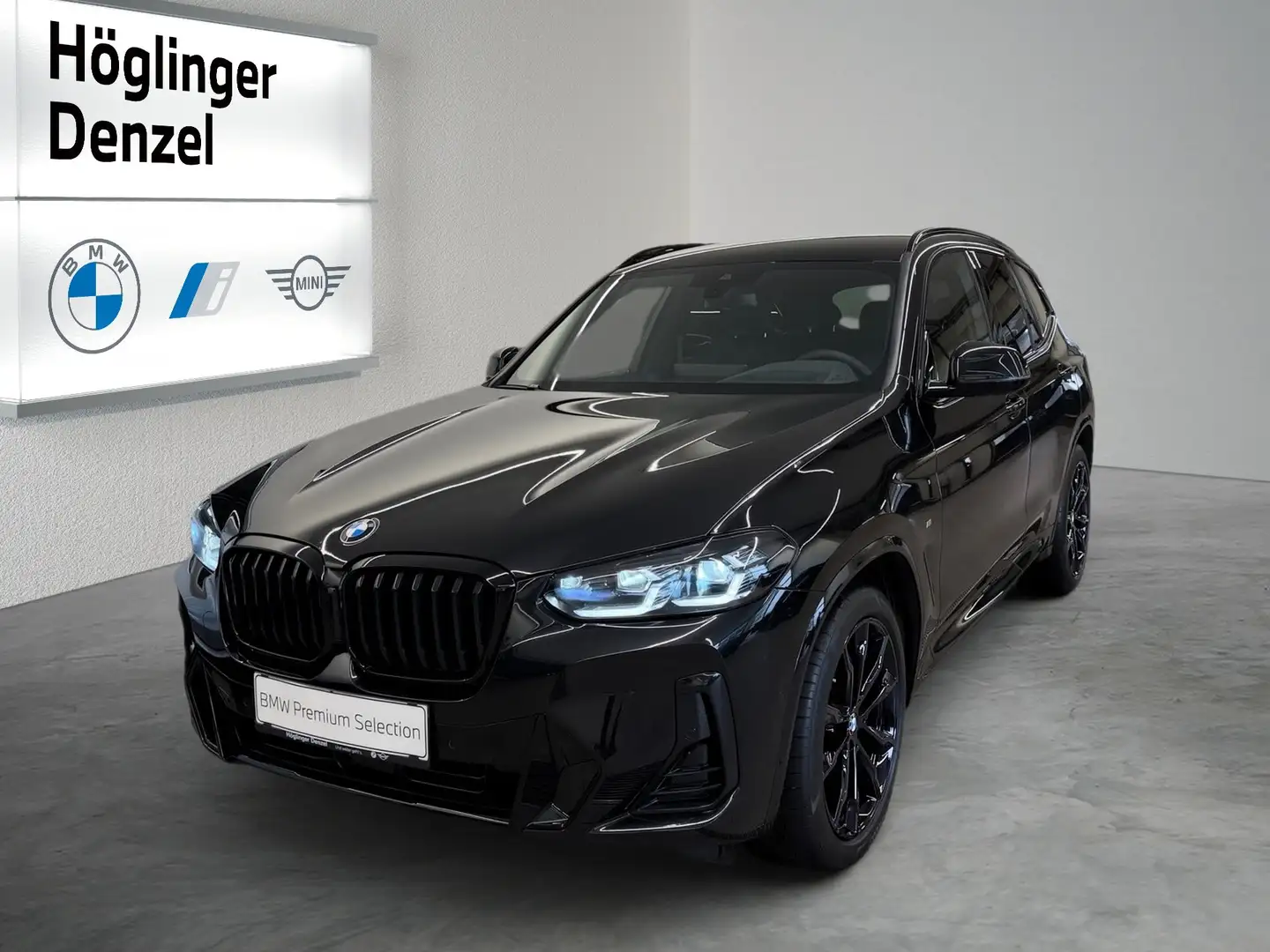 BMW X3 xDrive 20d Schwarz - 1