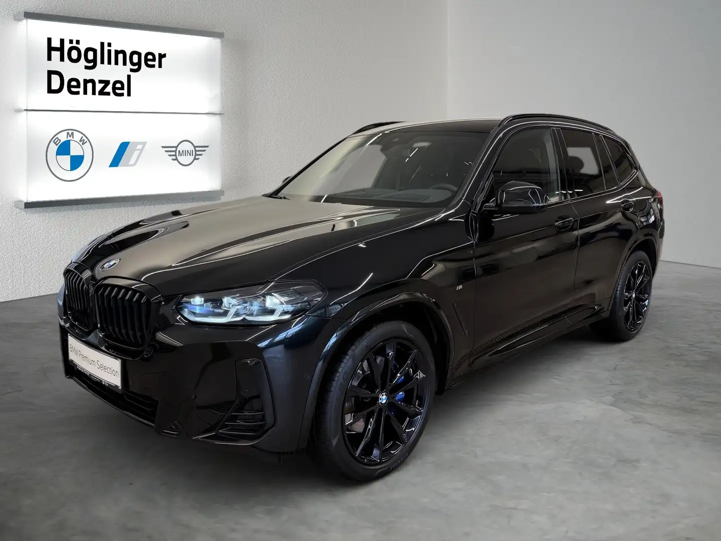 BMW X3 xDrive 20d Schwarz - 2