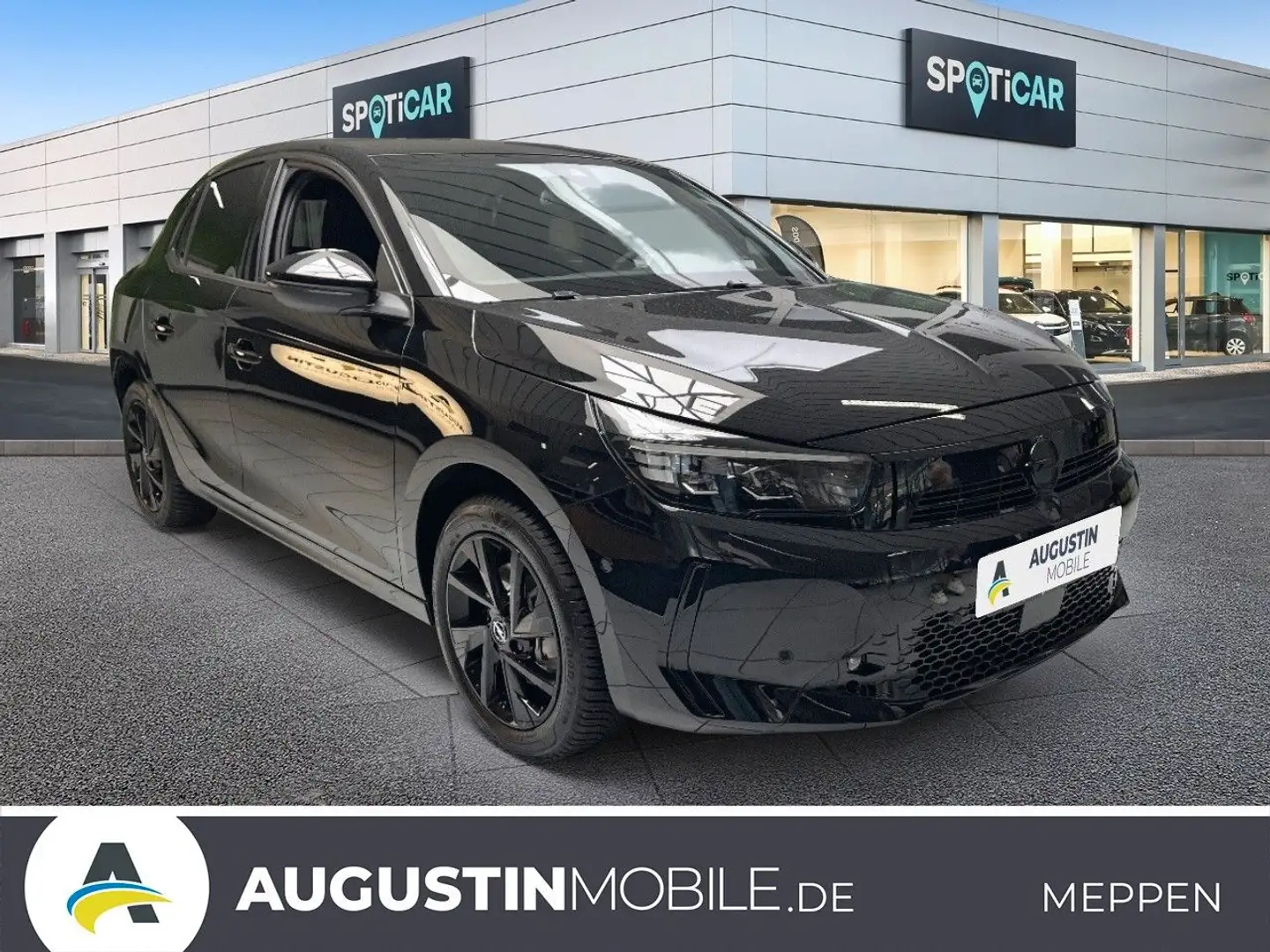 Opel Corsa 1.2 Turbo GS Line Schwarz - 1