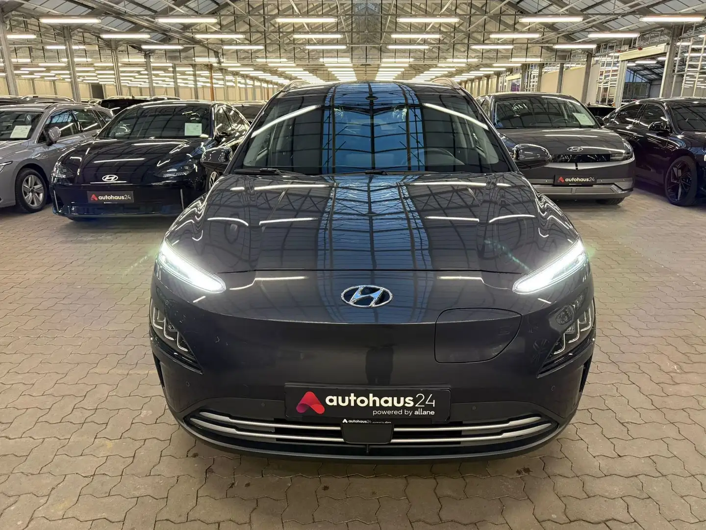 Hyundai Kona Elektro  39,2 kWh|Kamera|CarPlay Gris - 2