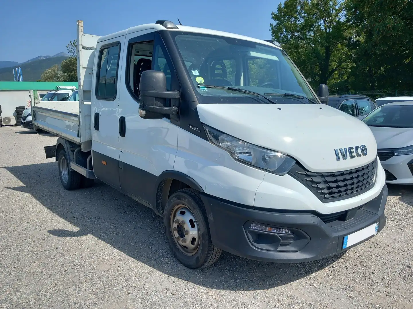 Iveco 35C14 Benne 6 places Weiß - 1
