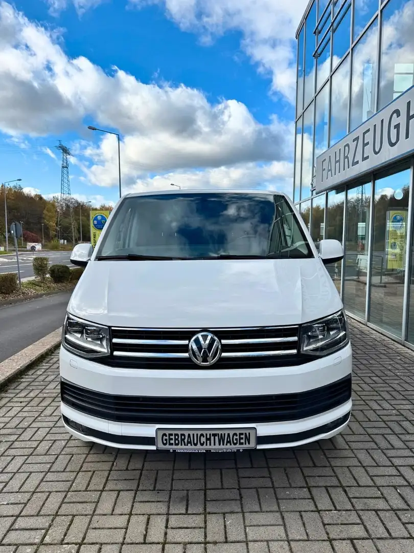 Volkswagen T6 Multivan Lang LR 6. Einzelsitze DSG AHZV Weiß - 2