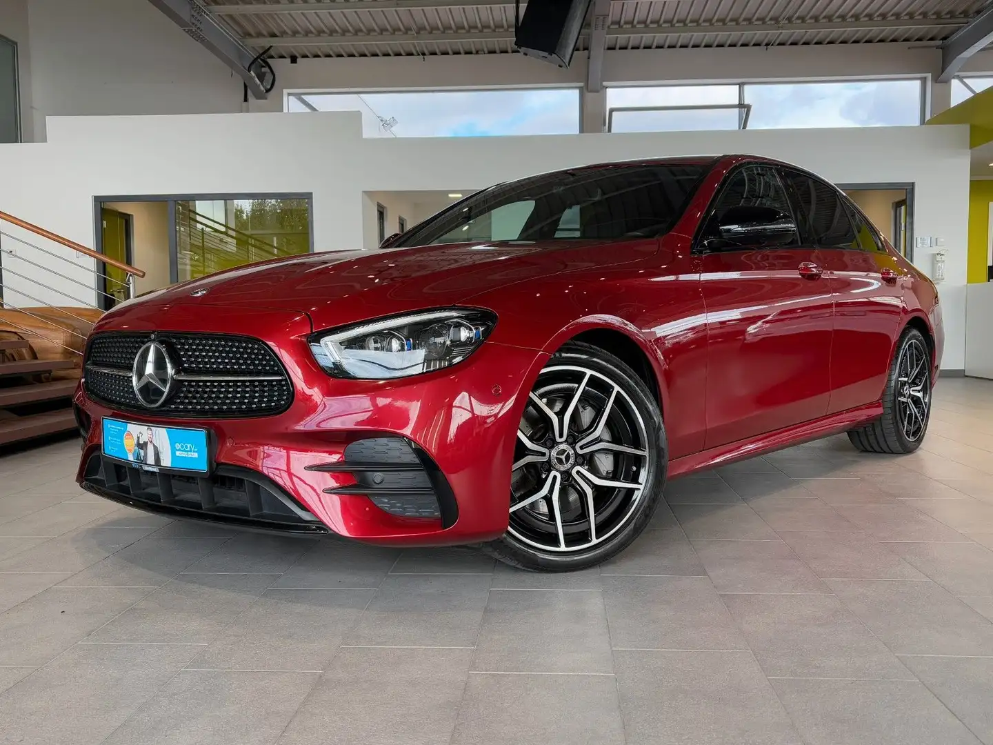 Mercedes-Benz E 220 E220d AMG Line*Business*360°*Multibeam LED* Rosso - 1