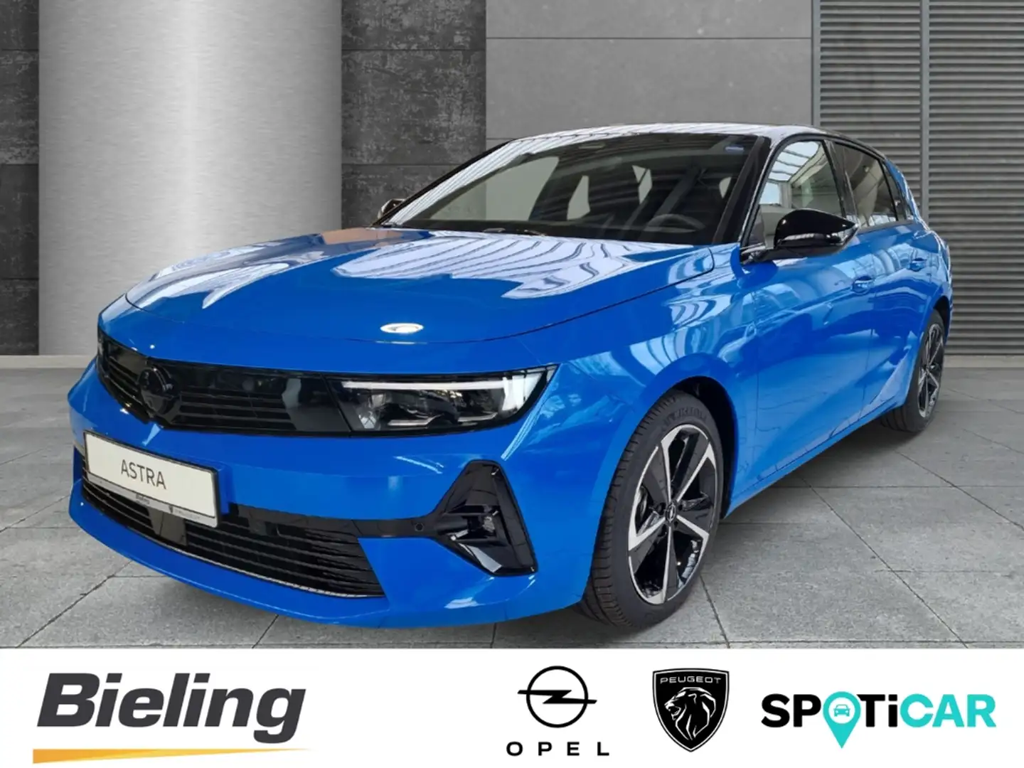 Opel Astra GS 1.2l, NAVI, Head-Up-Display, SHZ, PDC Grün - 1