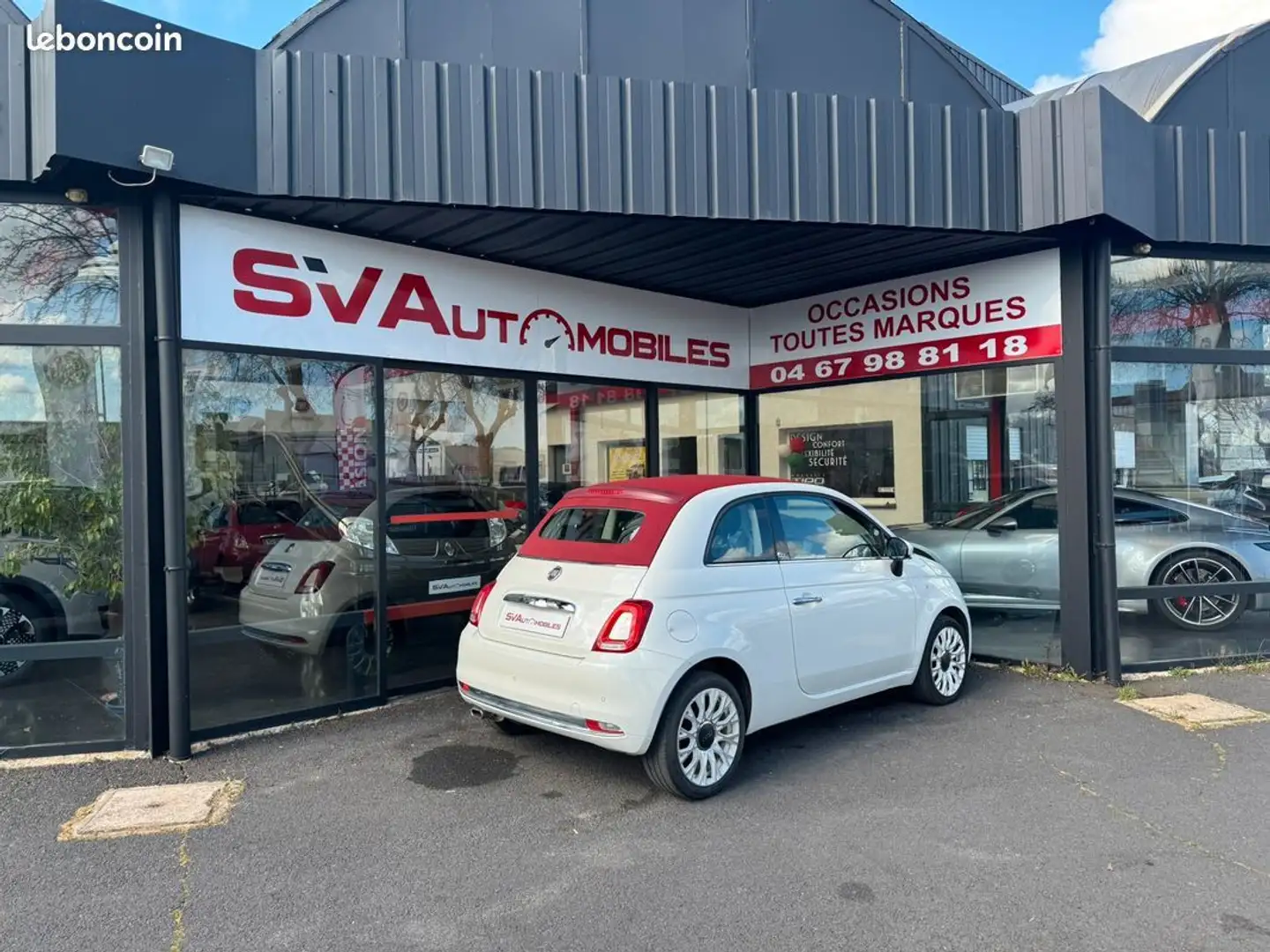 Fiat 500 500C 1.2 8v 69ch Diva Blanc - 2