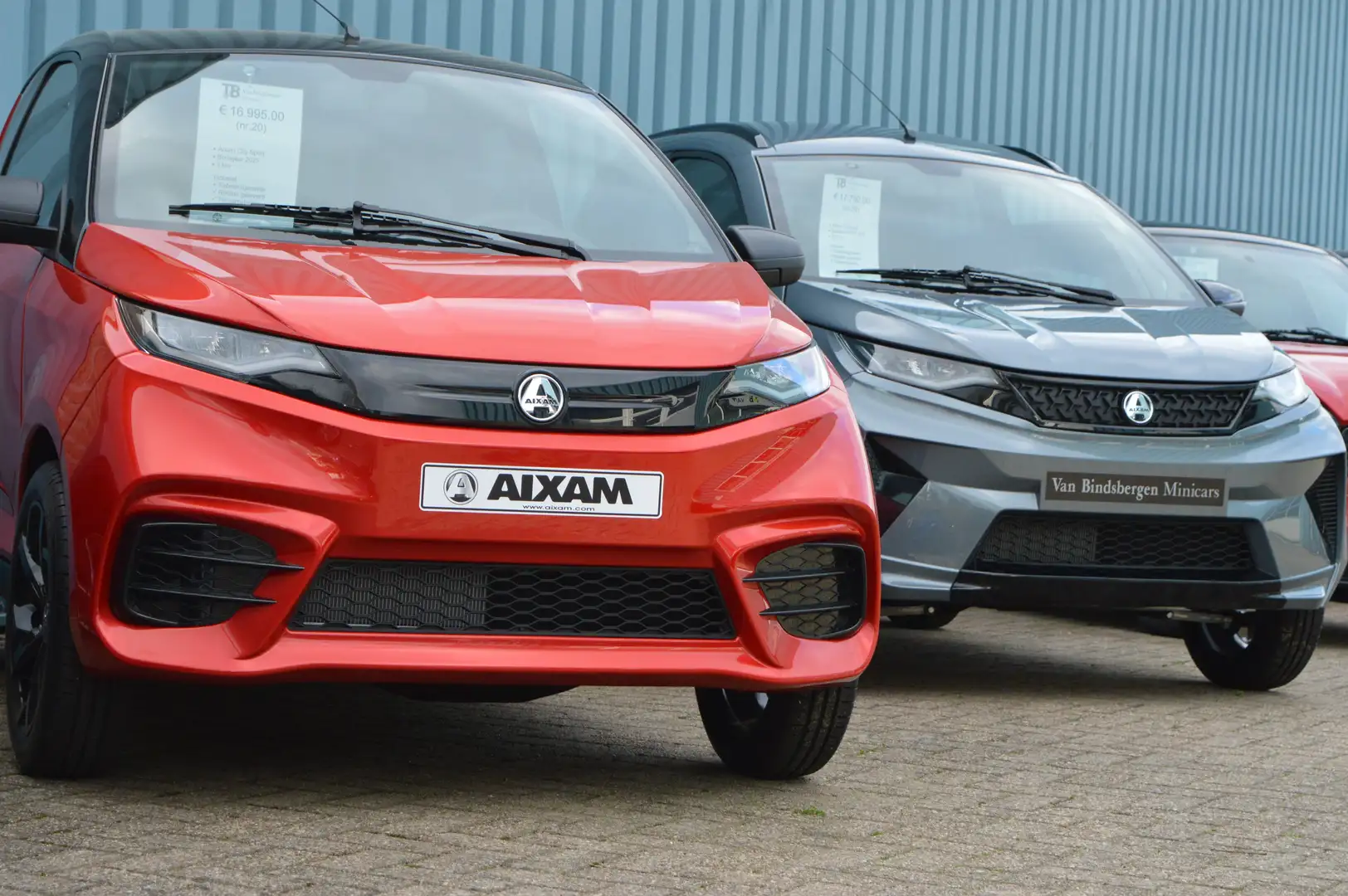 Aixam City Sport 2025 Mopedauto - Leichtkraftfahrzeug Rood - 2