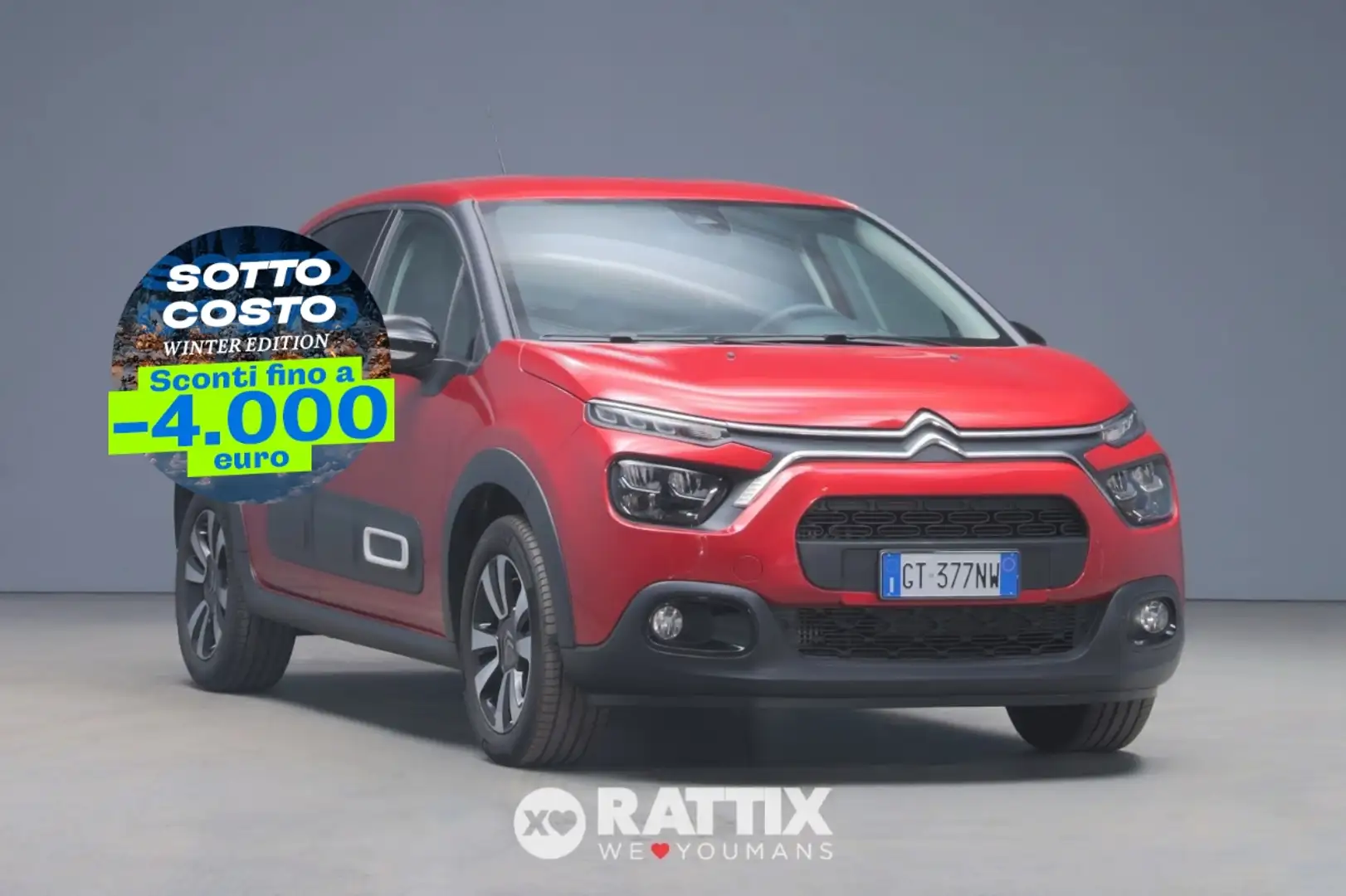 Citroen C3 1.2 Puretech 110CV Max Rosso - 1
