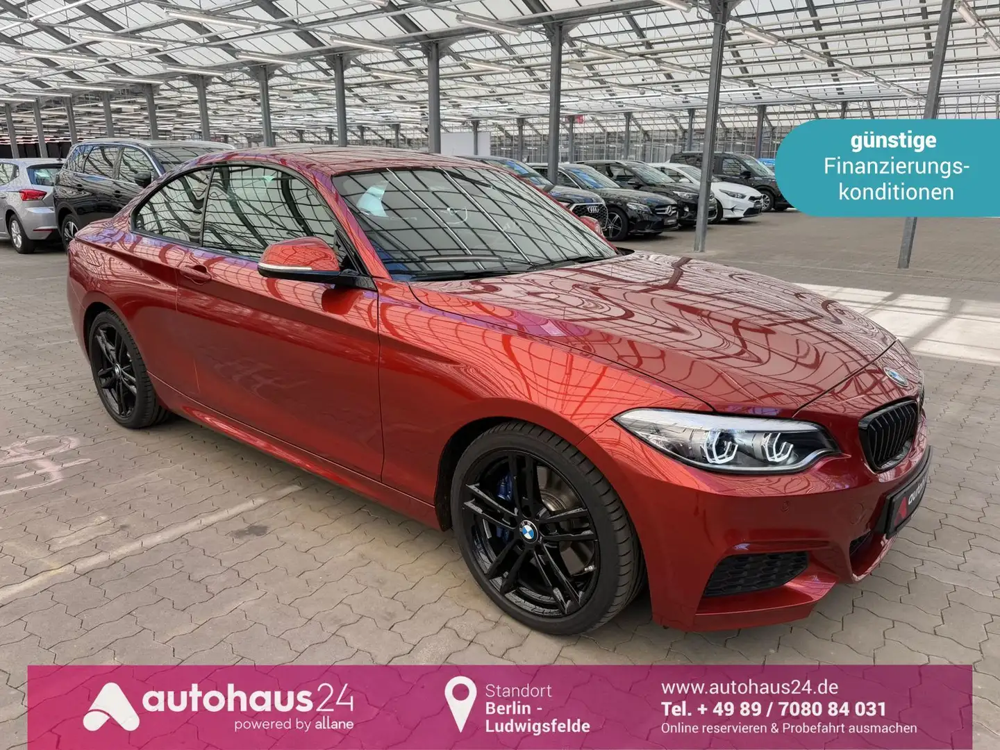 BMW 218 i M Sport ACC|LED|HarmanKardon Portocaliu - 1