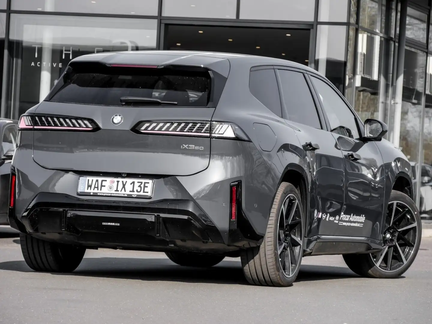 BMW iX3 50 xDrive M Sport HUD ACC AHK RFK NAVI LED Gris - 2