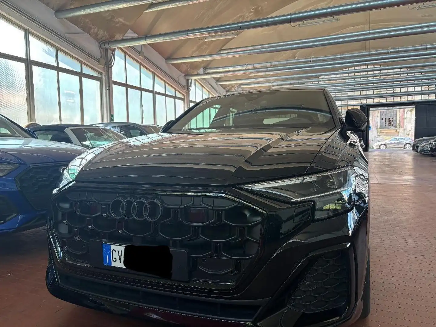 Audi Q8 45 3.0 tdi mhev S line edition -tetto- 22"- My24 Nero - 1