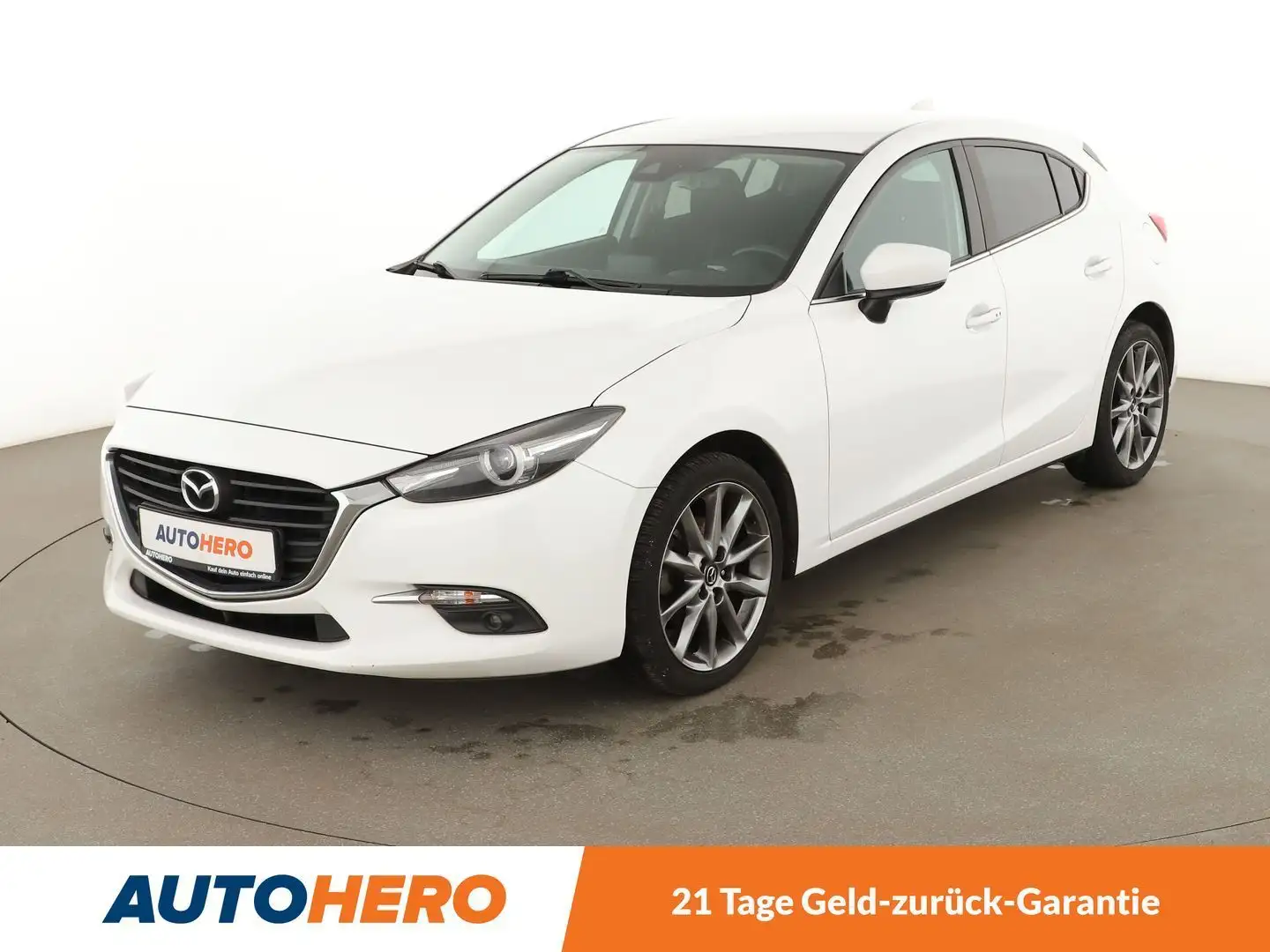 Mazda 3 2.0 Signature*NAVI*HUD*CAM*SHZ*TEMPO*PDC*KLIMA* Weiß - 1