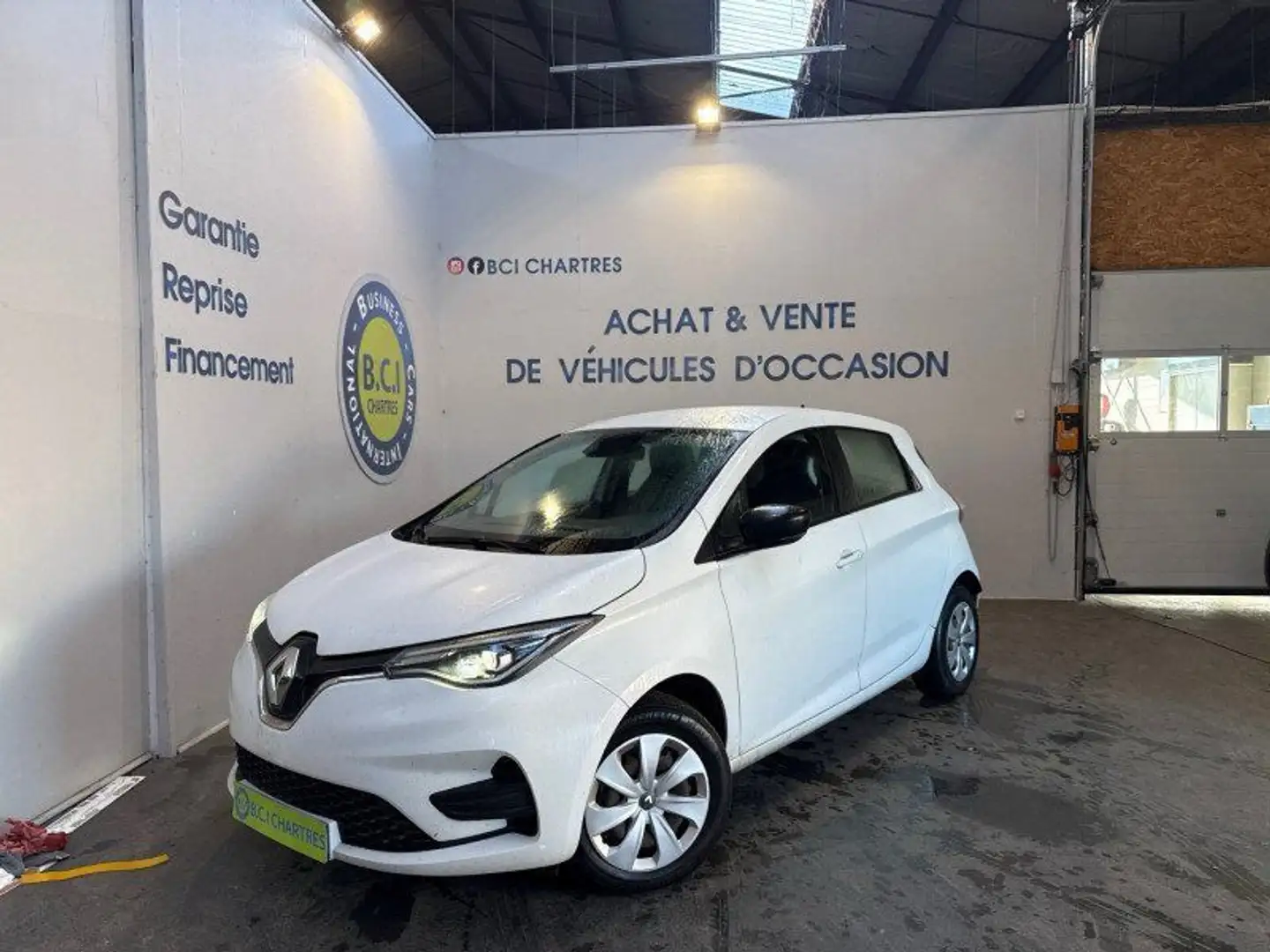 Renault ZOE SOCIETE R110 LIFE - ACHAT INTEGRAL Blanc - 1
