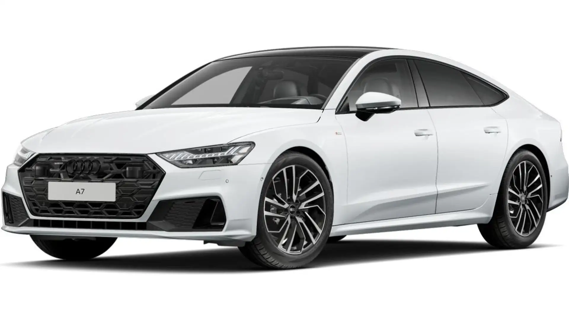 Audi A7 50 TDI quattro 210(286) kW(PS) tiptronic*S-Line*HD Weiß - 1