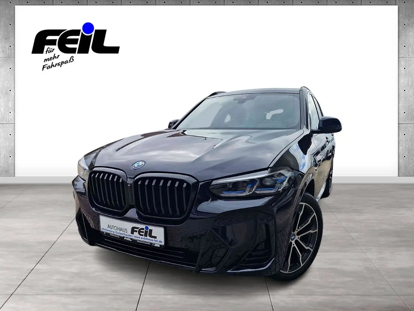 BMW X3 xDrive30e M Sport M Sportpaket Head-Up HiFi Schwarz - 1
