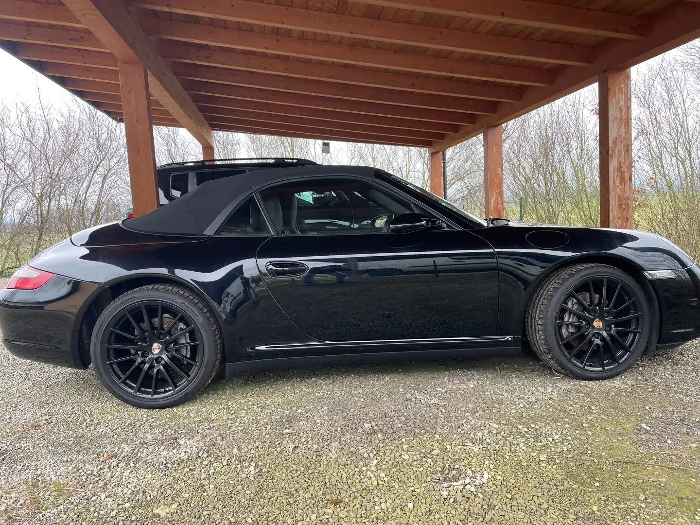 Porsche 911 Carrera 4 cabrio cambio automatico Nero - 1