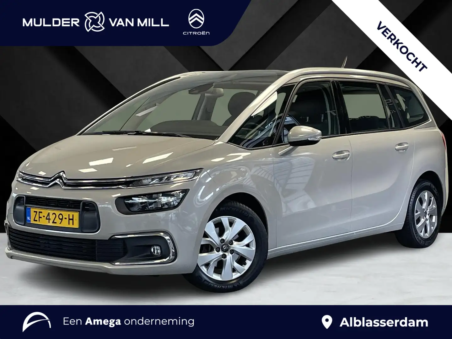 Citroen Grand C4 SpaceTourer Picasso Feel Pack 1.2 Turbo 130pk | NAVI | TREKHAA Gris - 1