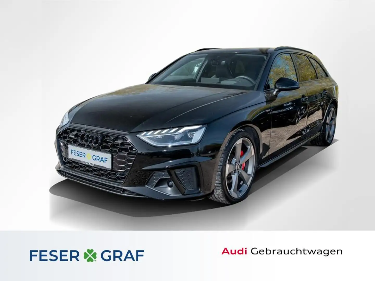 Audi A4 Avant 40TDI qu. 2x S line /LED/Pano/B&O/HuD/Kamera Schwarz - 1