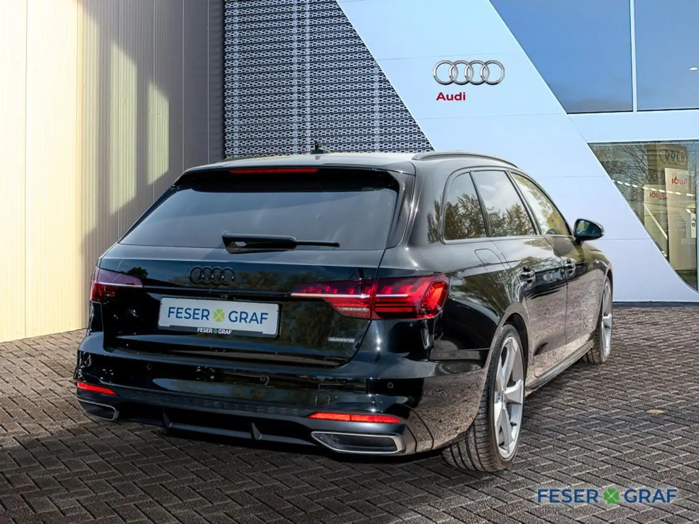Audi A4 Avant 40TDI qu. 2x S line /LED/Pano/B&O/HuD/Kamera Schwarz - 2