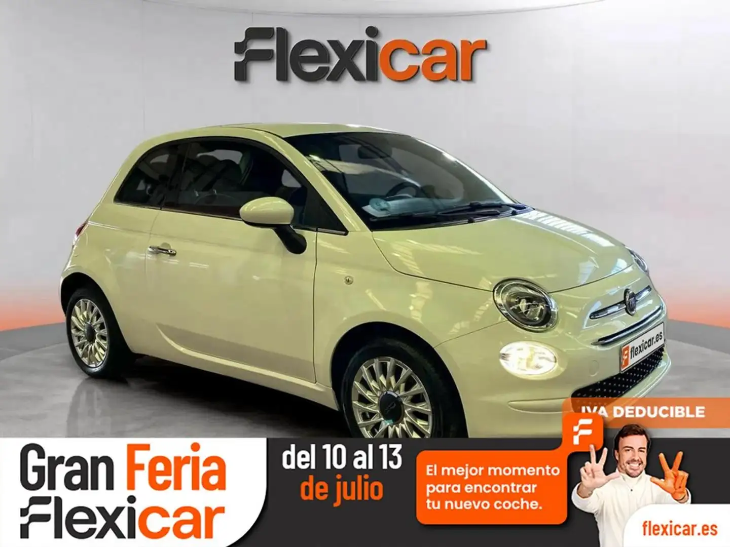 Fiat 500 Lounge 1.2 8v 51KW (69 CV) Blanco - 1