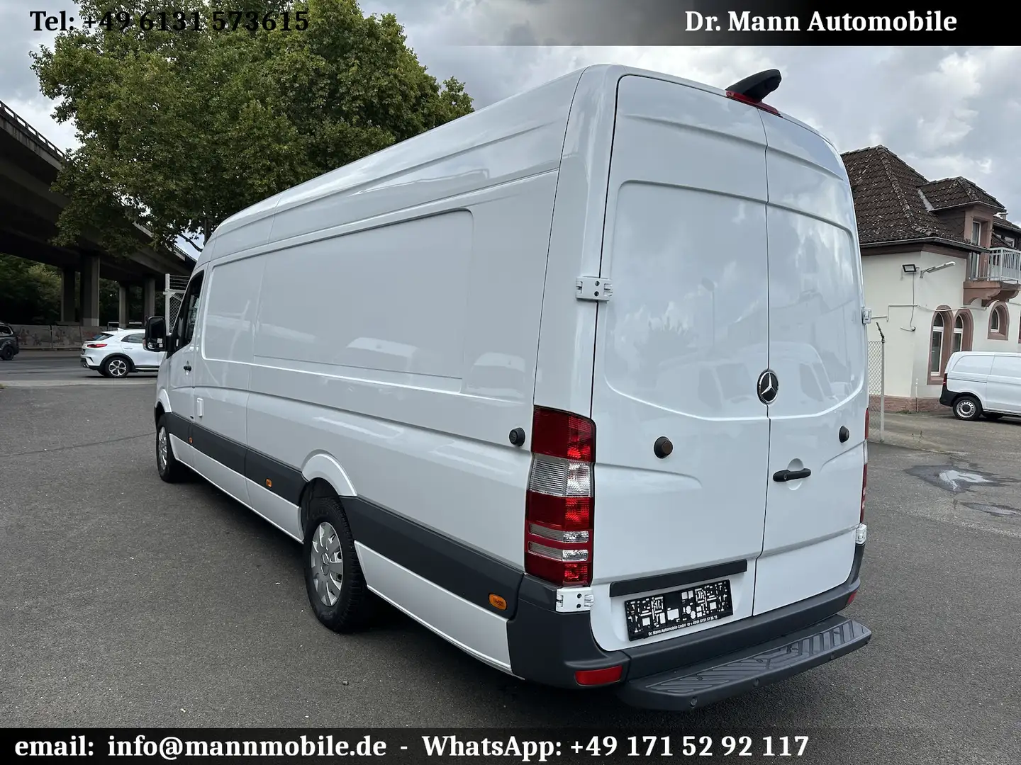 Mercedes-Benz Sprinter 316 CDI Maxi XXL extralang Sortimo Regal Wit - 1