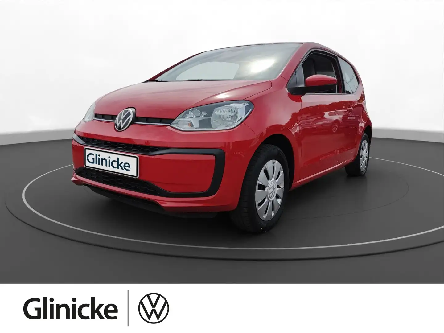 Volkswagen up! move up 1,0 Klima Rot - 1