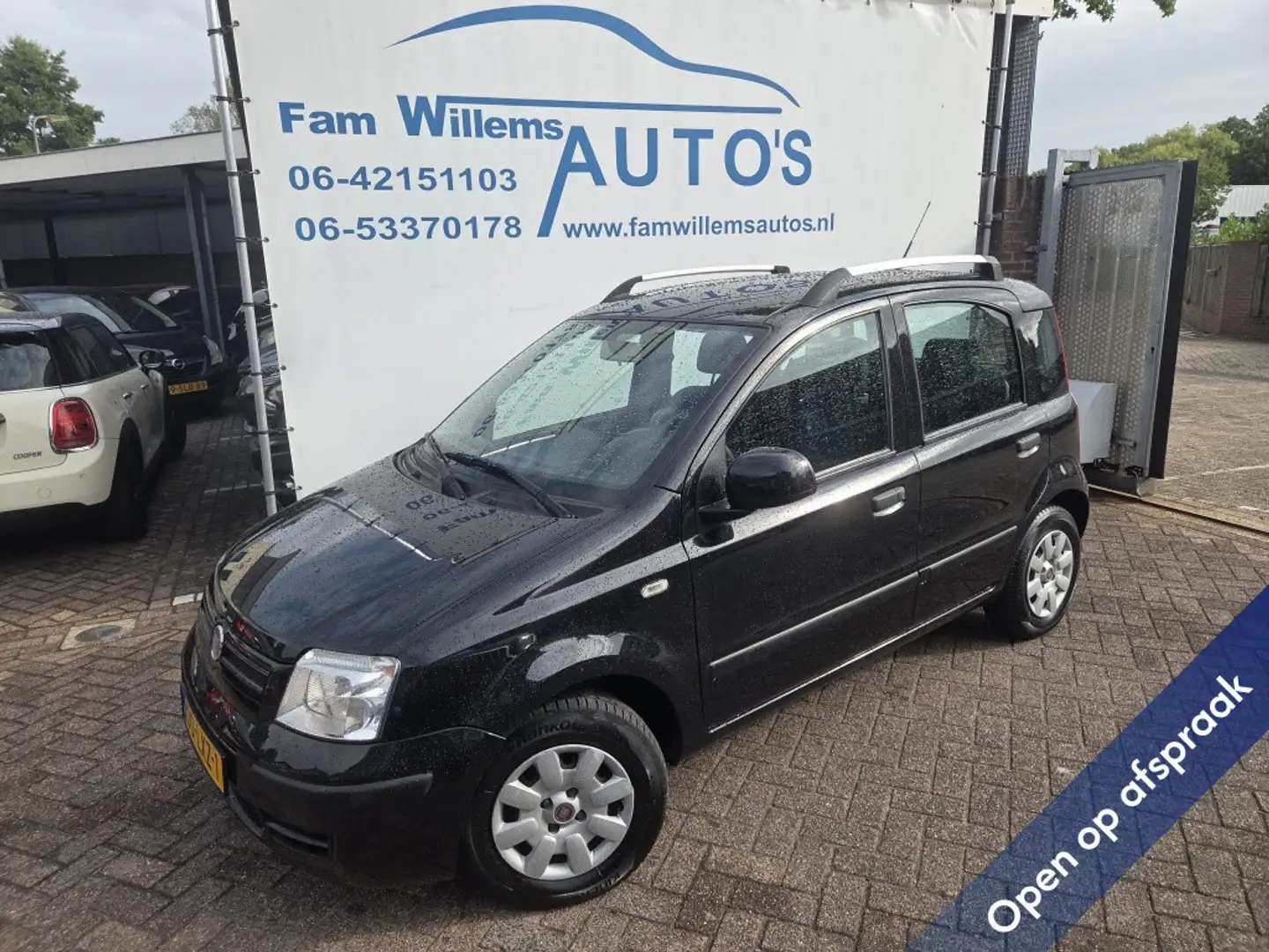Fiat Panda 1.2 Edizione Cool Zwart - 1