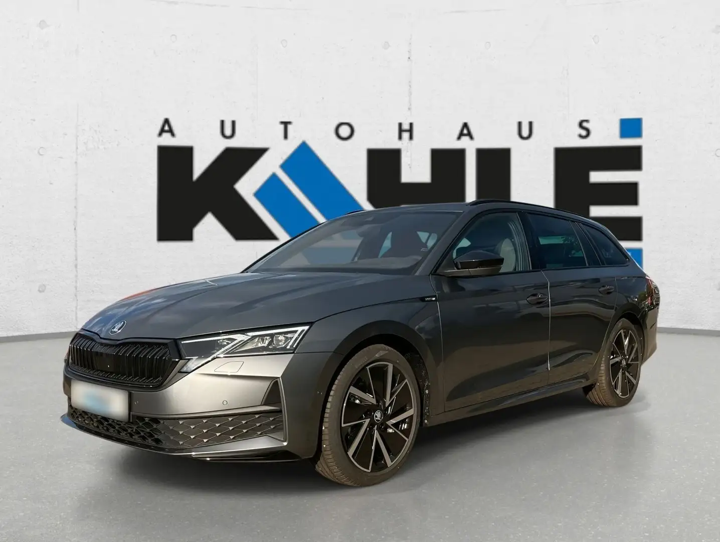 Skoda Octavia Combi 1.5 TSI mHEV DSG Sportline AHK Grau - 2