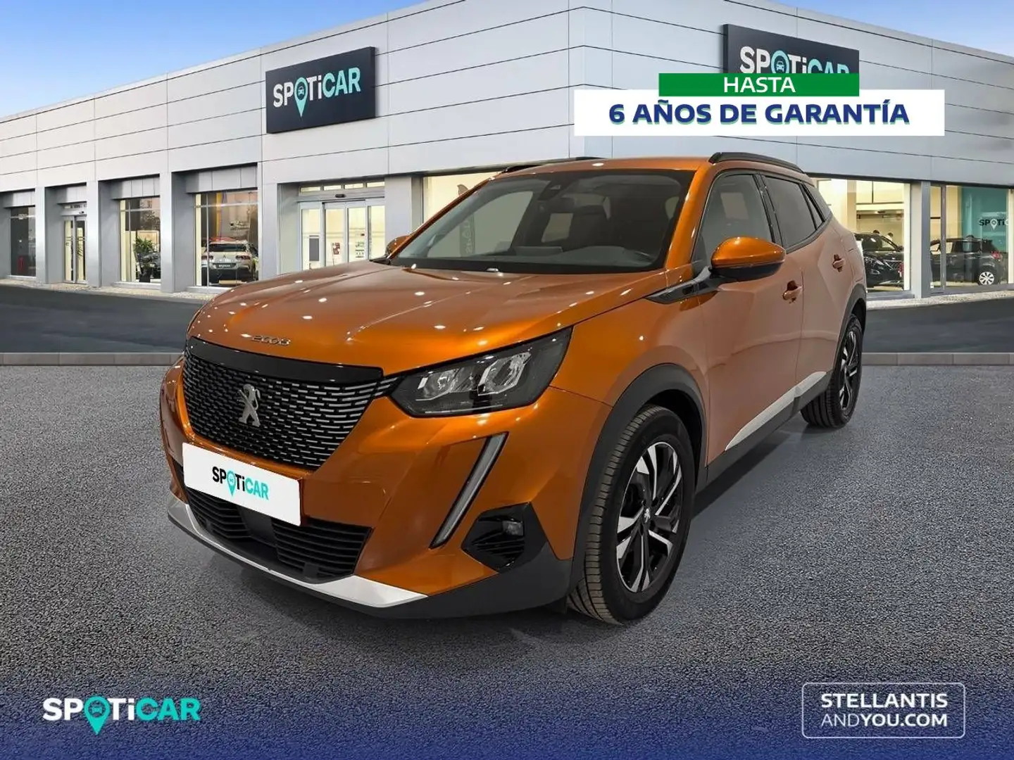 Peugeot 2008 1.5BlueHDi S&S Allure Pack 110 Naranja - 1