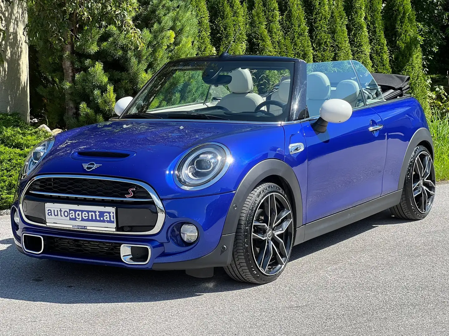 MINI Cooper S Cabrio Cooper S Vollausstattung H&K ACC RFK LED HeadUp Blau - 1