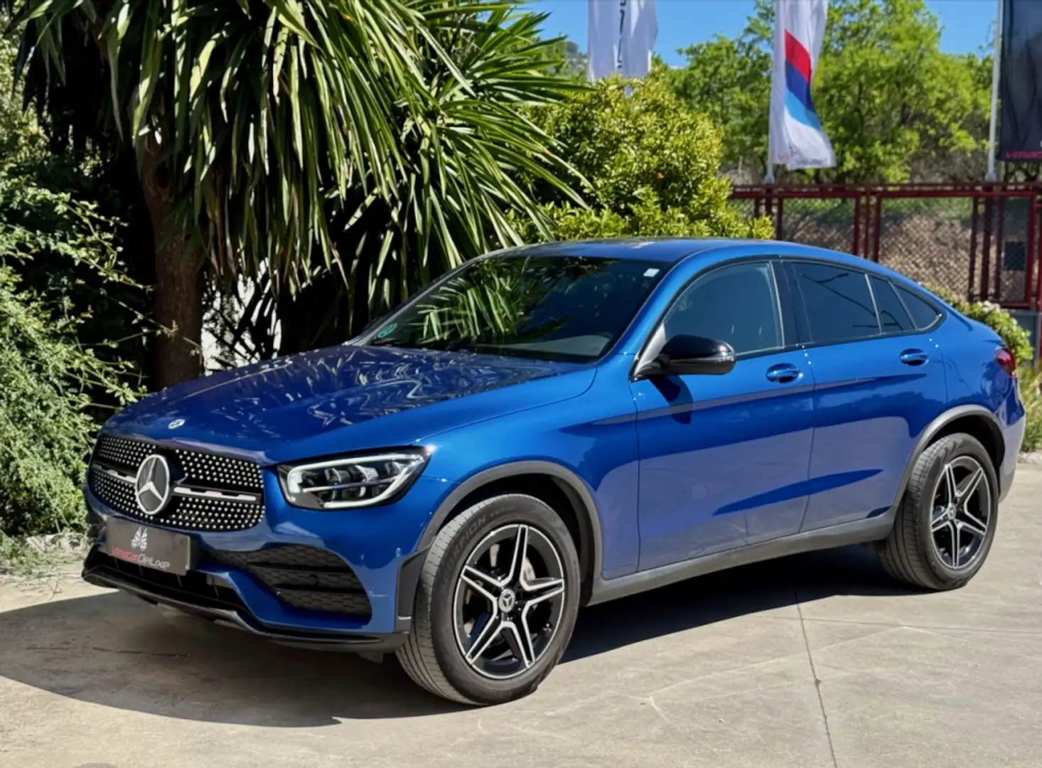 Mercedes-Benz GLC 220 Coupé 220d 4Matic 9G-Tronic Azul - 1