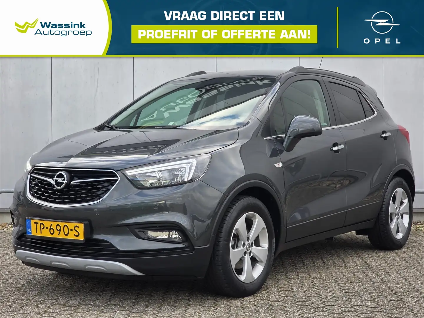 Opel Mokka X 1.4T 140pk Innovation | Navigatie | Climate Contro Grijs - 1