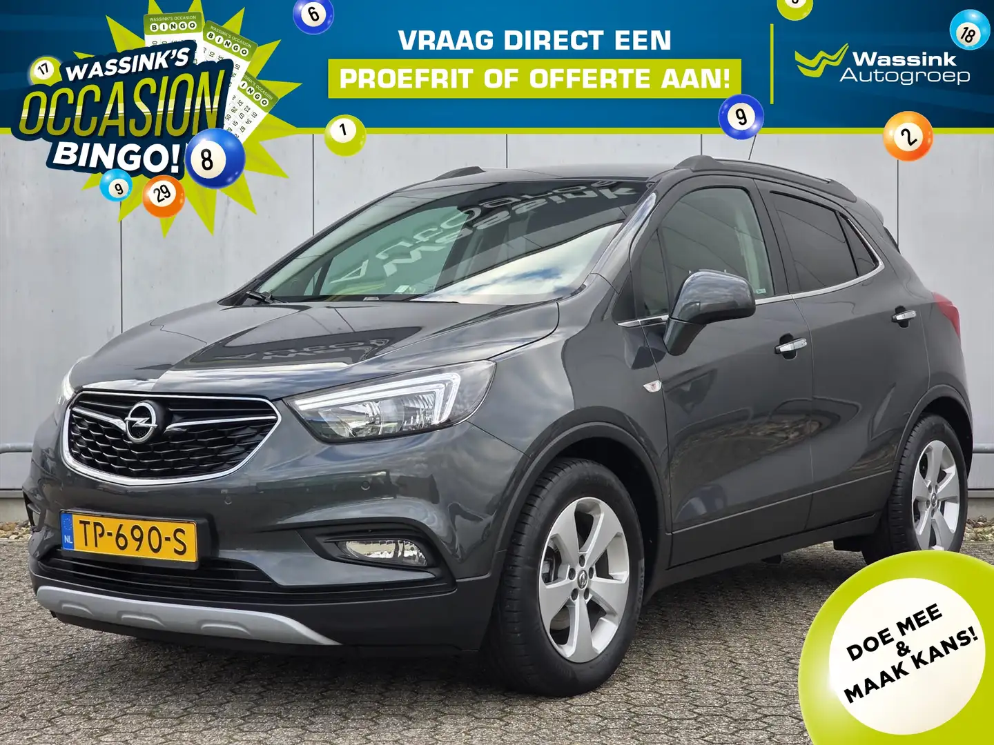 Opel Mokka X 1.4T 140pk Innovation | Navigatie | Climate Contro Gris - 1