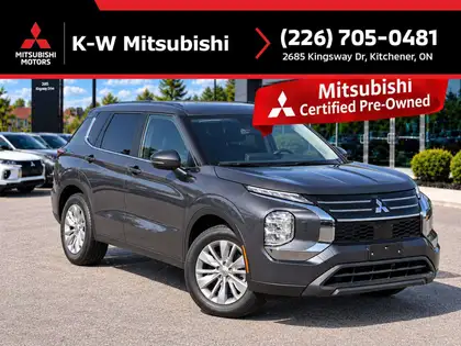 Gray 2026 Mitsubishi Outlander SUV / Crossover Front-Wheel Drive Automatic
