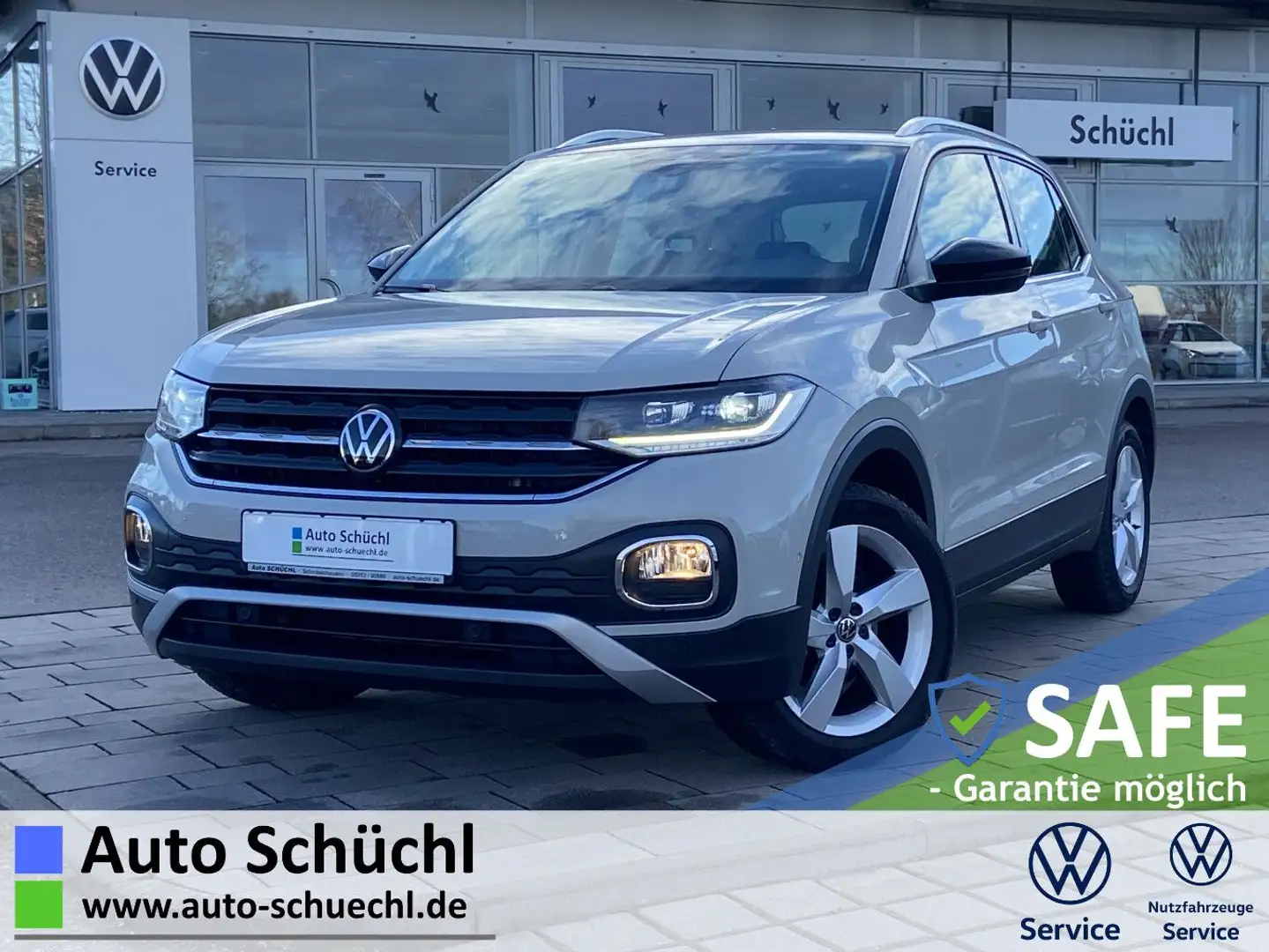 Volkswagen T-Cross 1.5 TSI DSG Style NAVI+AHK+LED+APP-CONNE Grau - 1