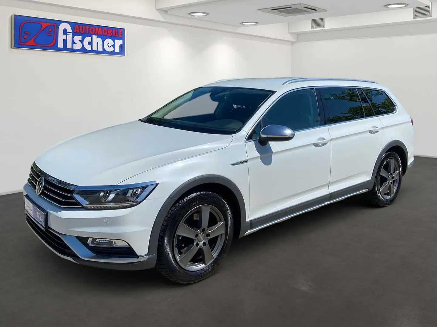 Volkswagen Passat Alltrack 2.0 TDI 4Motion ACC PDC Navi StandHeizung Sitzhzg Blanc - 1