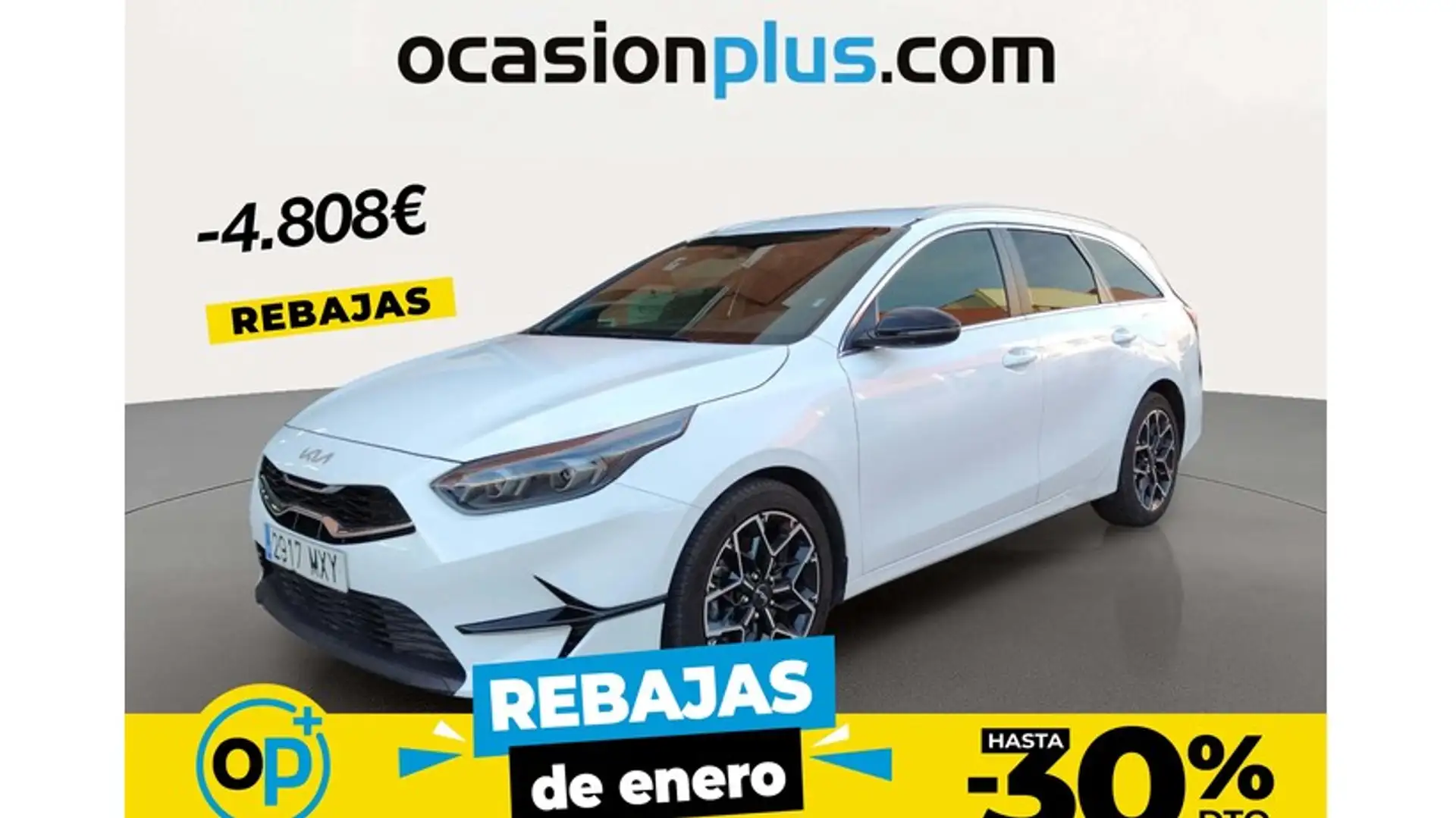 Kia Ceed / cee'd Tourer 1.0 MHEV Style Edition DCT 100 Blanc - 1