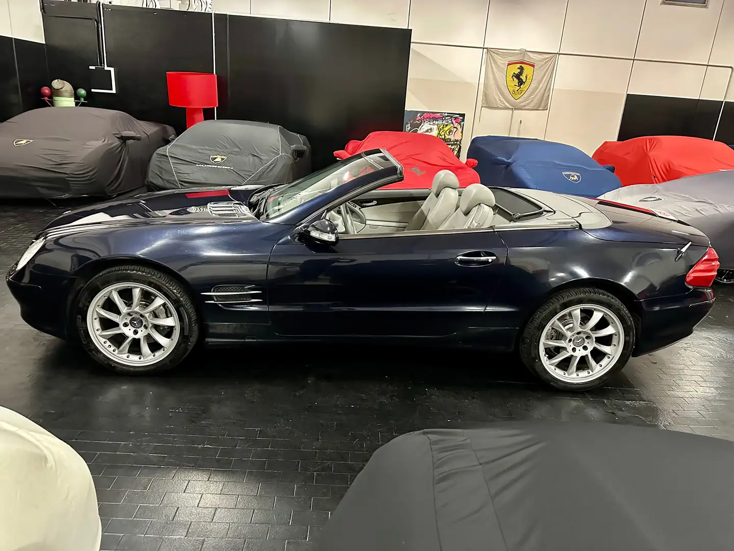 Mercedes-Benz SL 500 SL 500 V8 ASI SERVICE BOOK PERMUTE Blu/Azzurro - 1