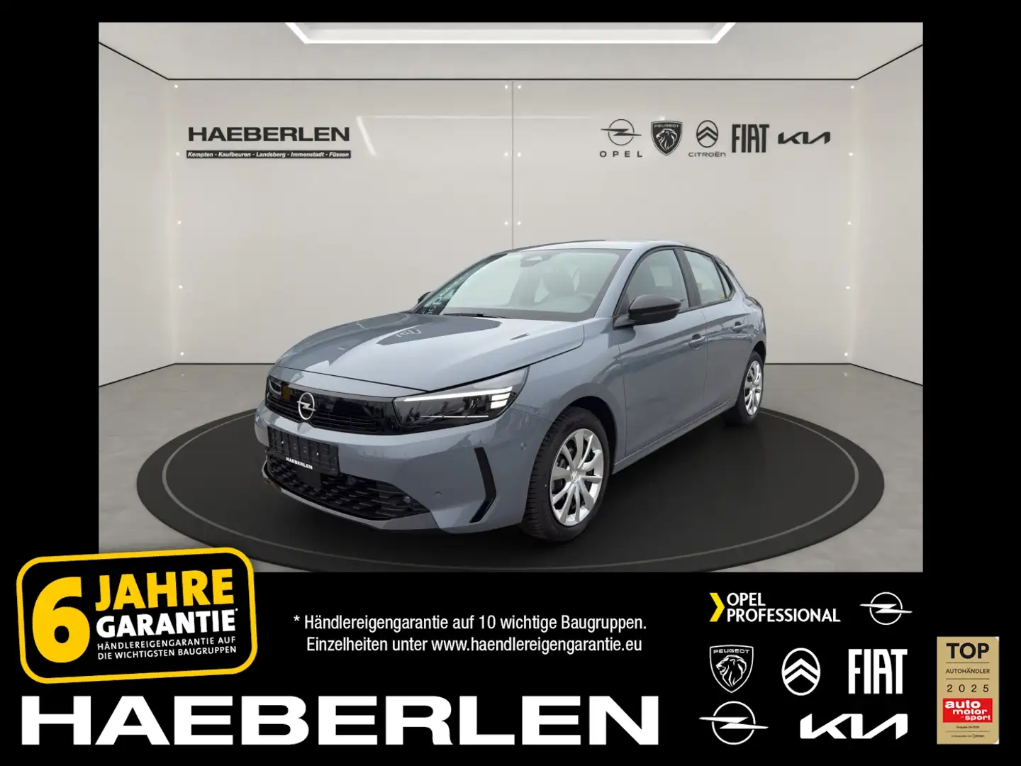 Opel Corsa Edition 1.2 Turbo Kam.*LED*CarPlay*Tempom. Grau - 1