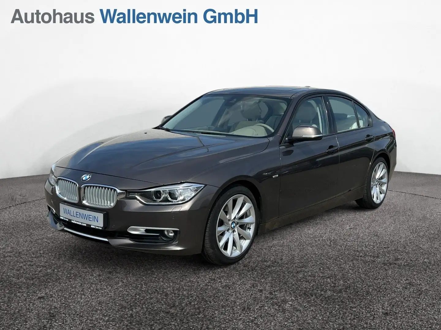 BMW 328 i Aut. Modern Line, Glas SD, HUD, RFK, HiFi HK Hnědá - 1