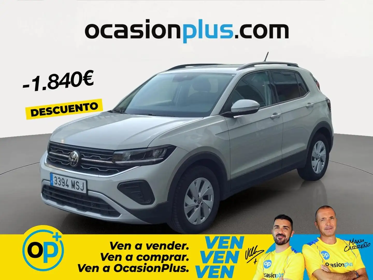 Volkswagen T-Cross 1.0 TSI Life 85kW Beige - 1