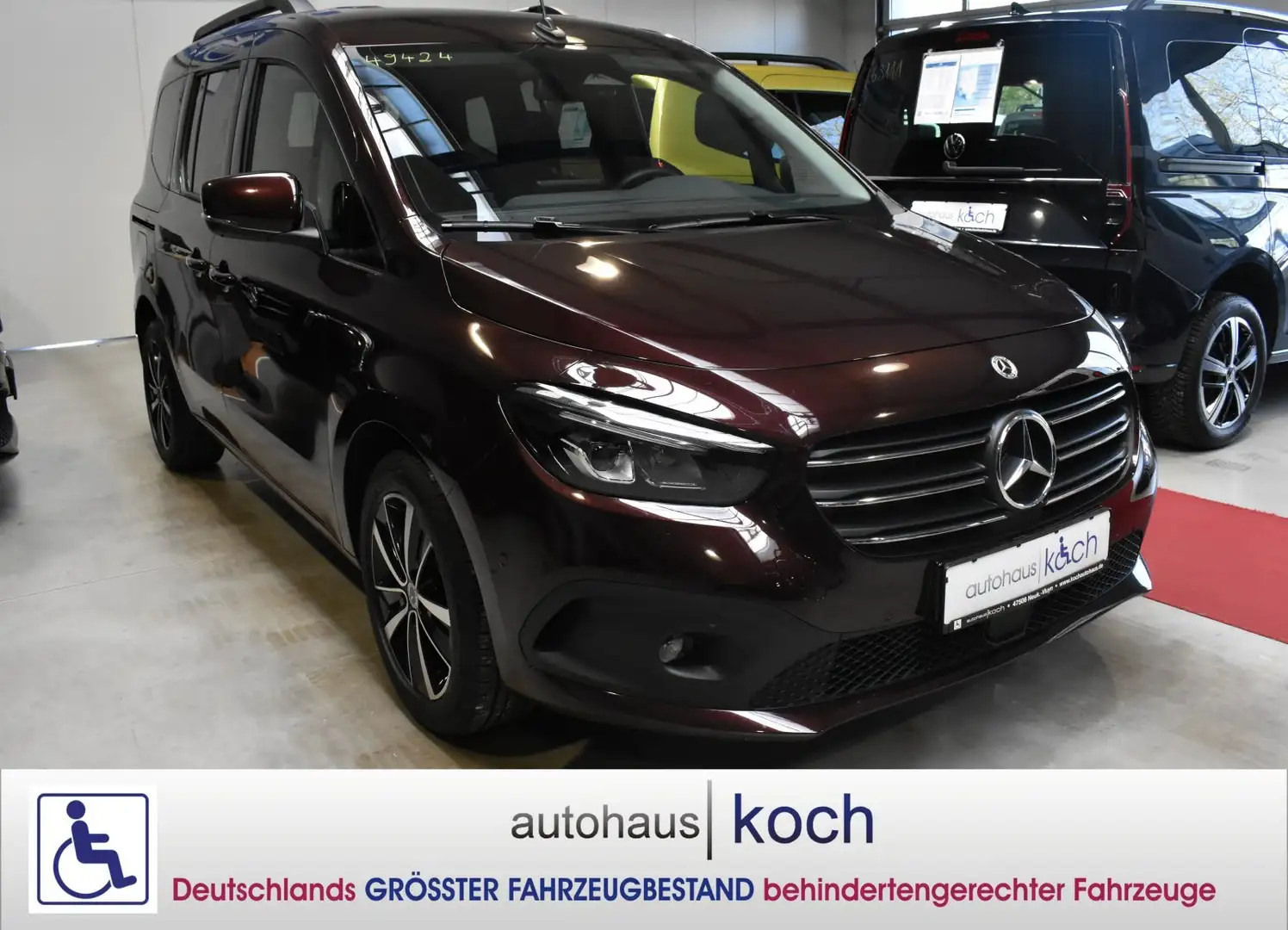 Mercedes-Benz T-Class 180 EU6d rollstuhlgerecht Rouge - 2