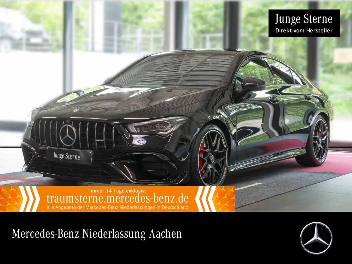Mercedes-Benz CLA 45 AMG CLA 45 S 4M PANO+360°+MULTIBEAM+FAHRASS+BURMESTER Negro - 1