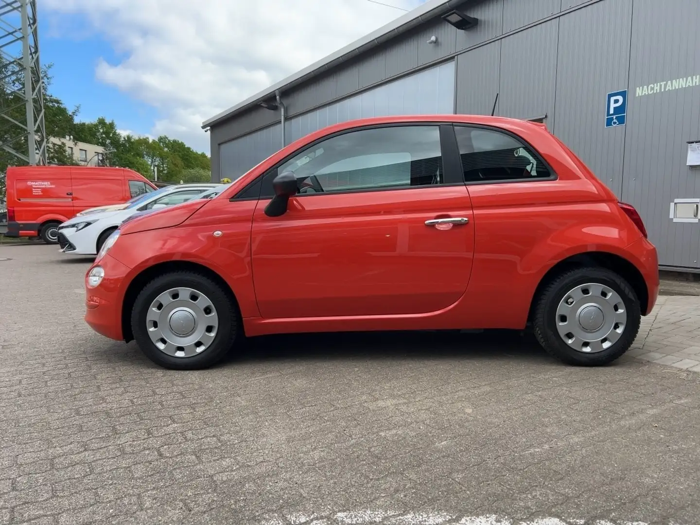 Fiat 500 Hybrid 1,0 GSE ABS Fahrerairbag ESP SERVO Orange - 2