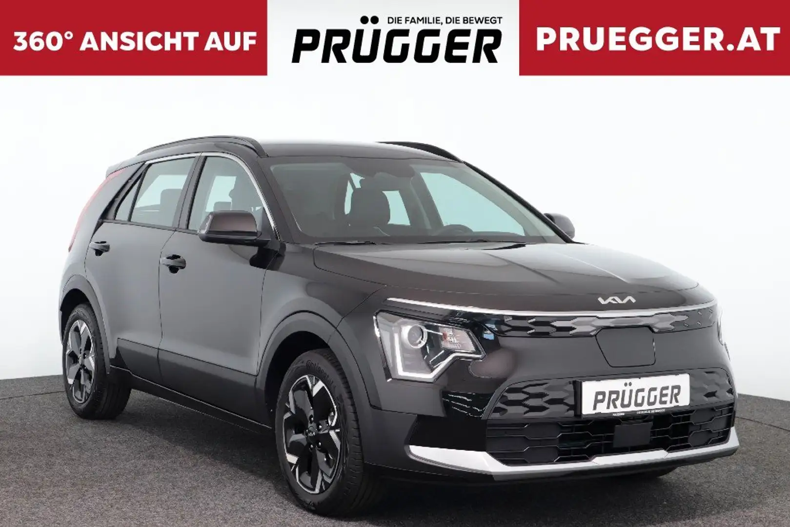 Kia e-Niro 64 KWH SILBER NAVI KAMERA NUR 27.100KM Schwarz - 2