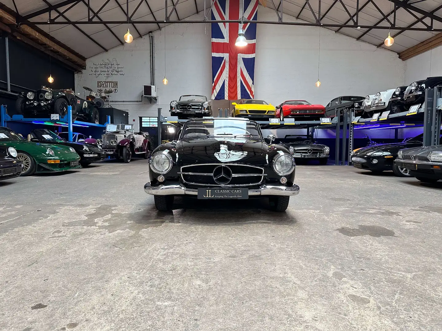 Mercedes-Benz 190 SL Fekete - 2