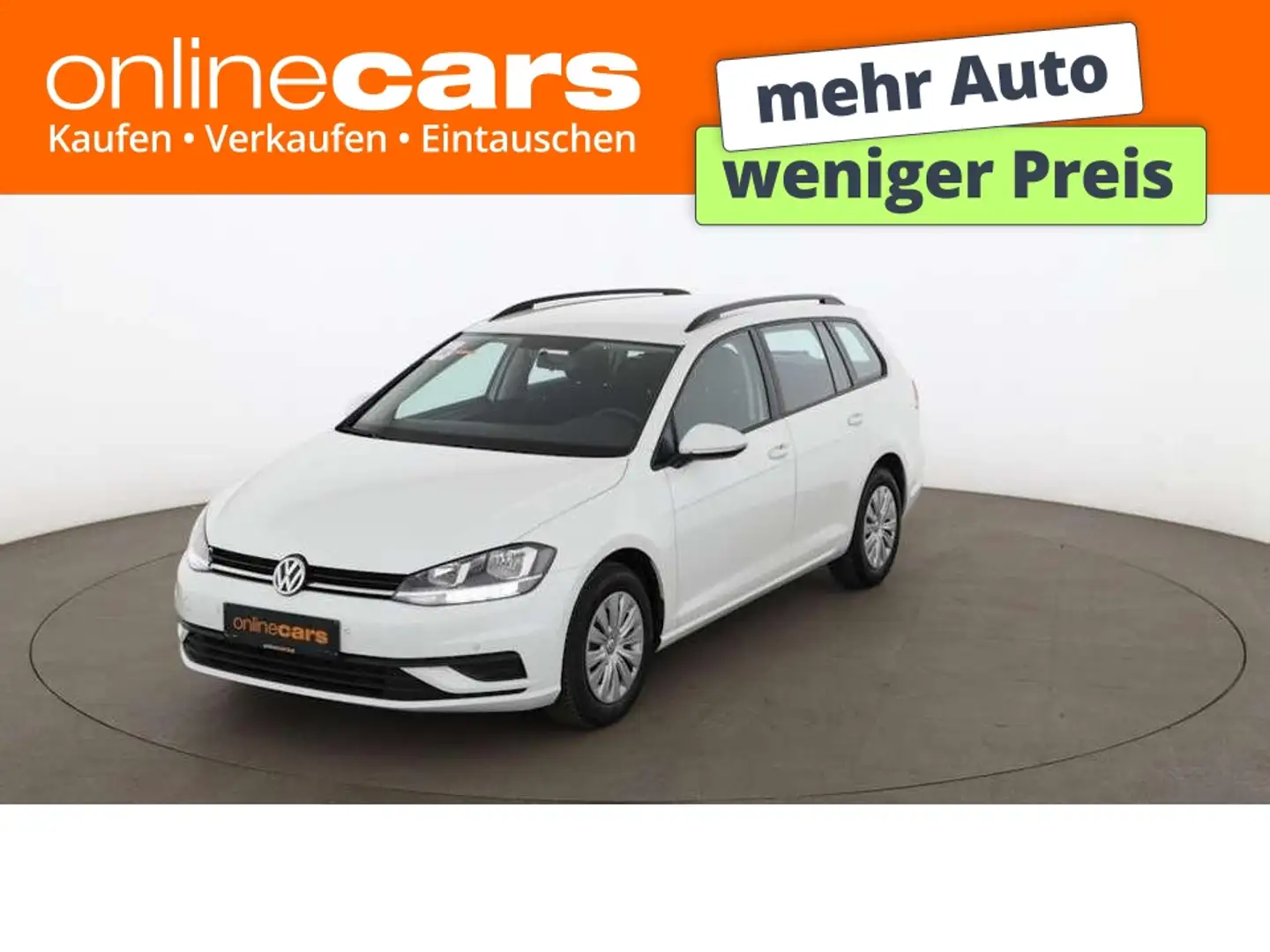 Volkswagen Golf Variant Golf VII Variant 1.0 TSI Trendline Aut PARKHILFE Weiß - 1