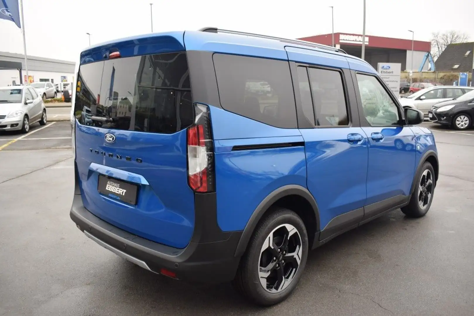 Ford Tourneo Courier 1.0 EcoBoost ACTIVE Blauw - 2