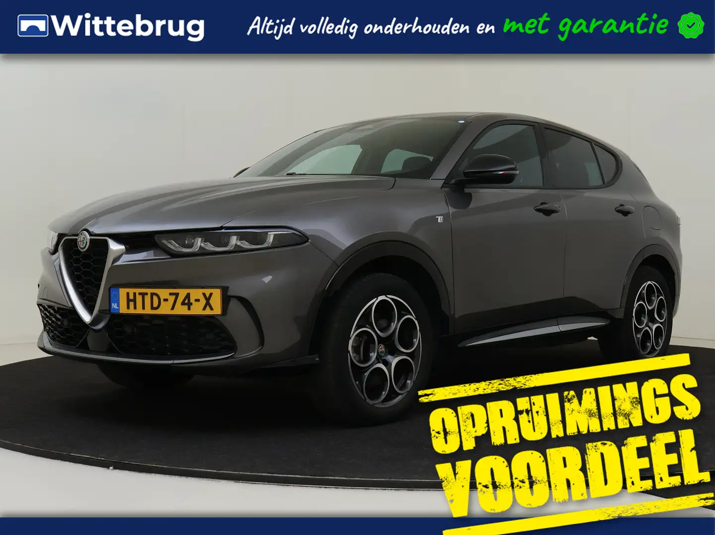 Alfa Romeo Tonale 1.3T PHEV Sprint UITVERKOOP !!! Grijs - 1