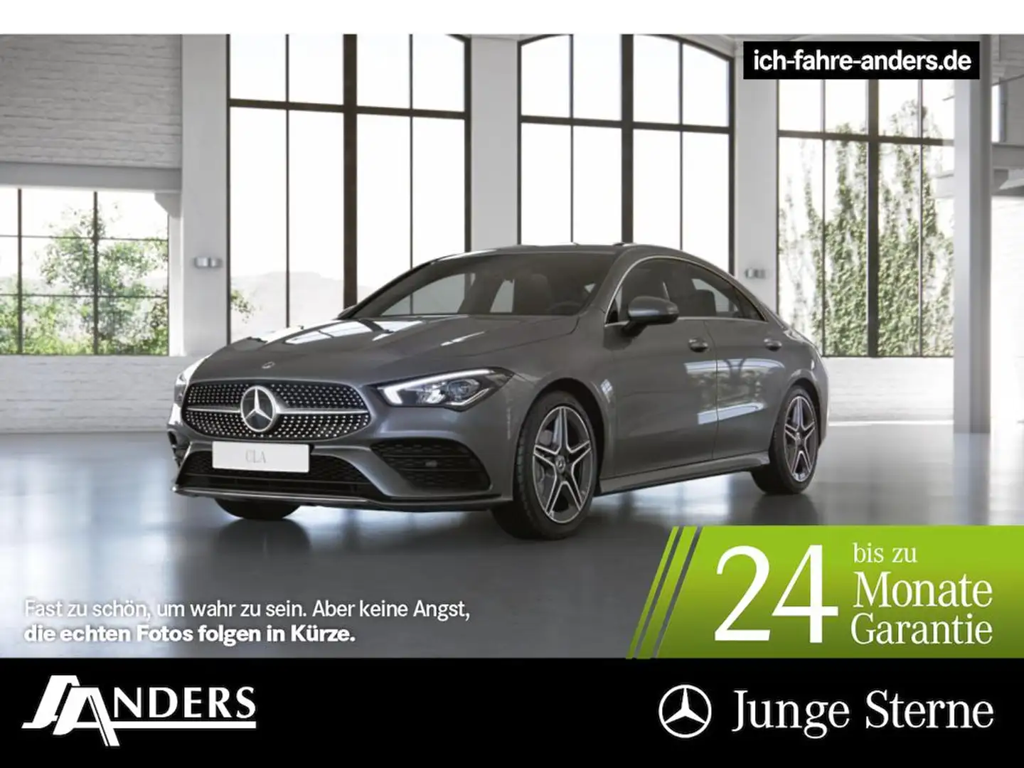 Mercedes-Benz CLA 180 AMG+MBUX+SHZ+LED+PDC+Apple+Tempomat+DAB Grau - 1