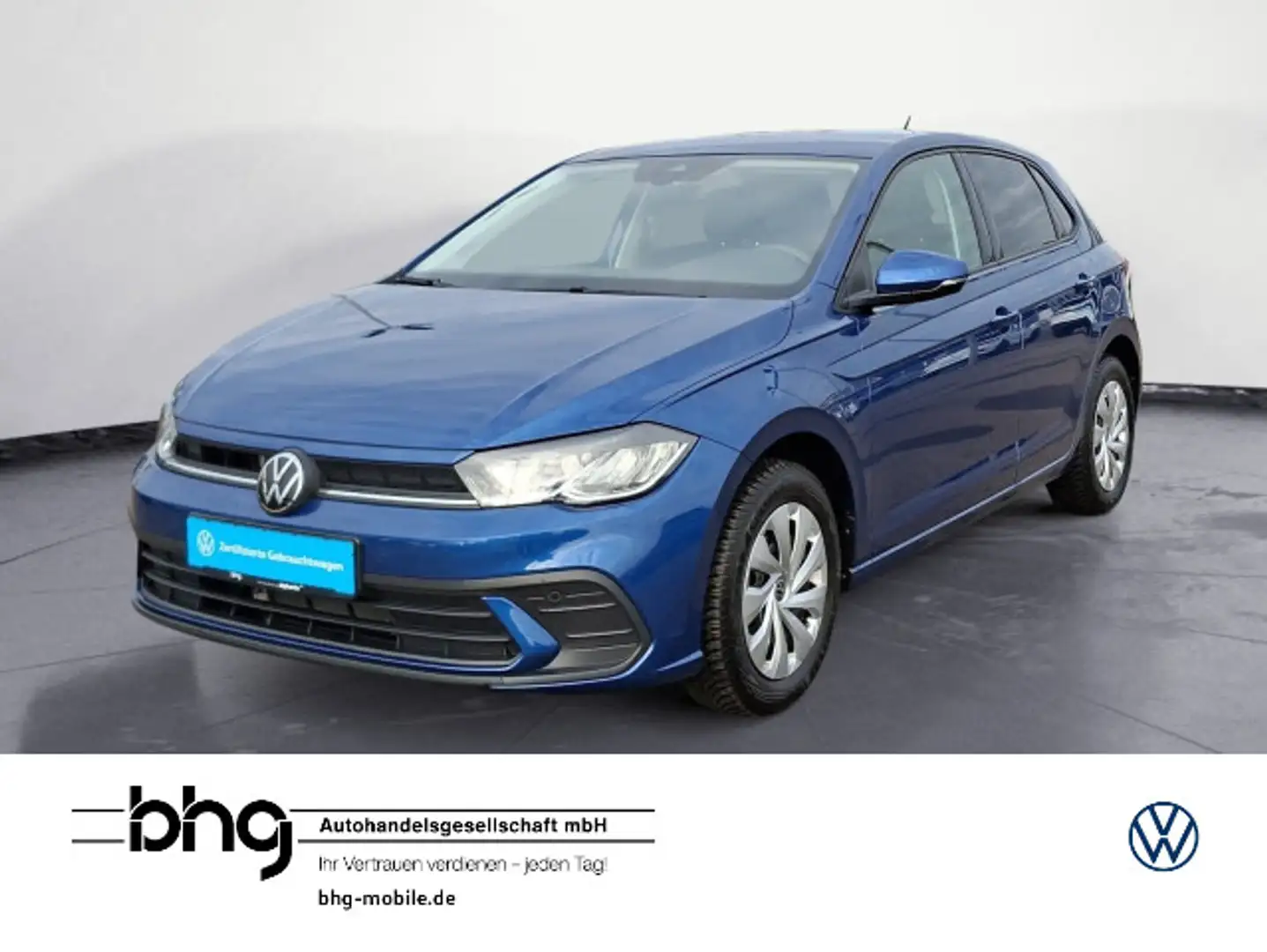Volkswagen Polo 1.0 TSI IQ.Drive ACC Climatronic Sitzheizg Blau - 1